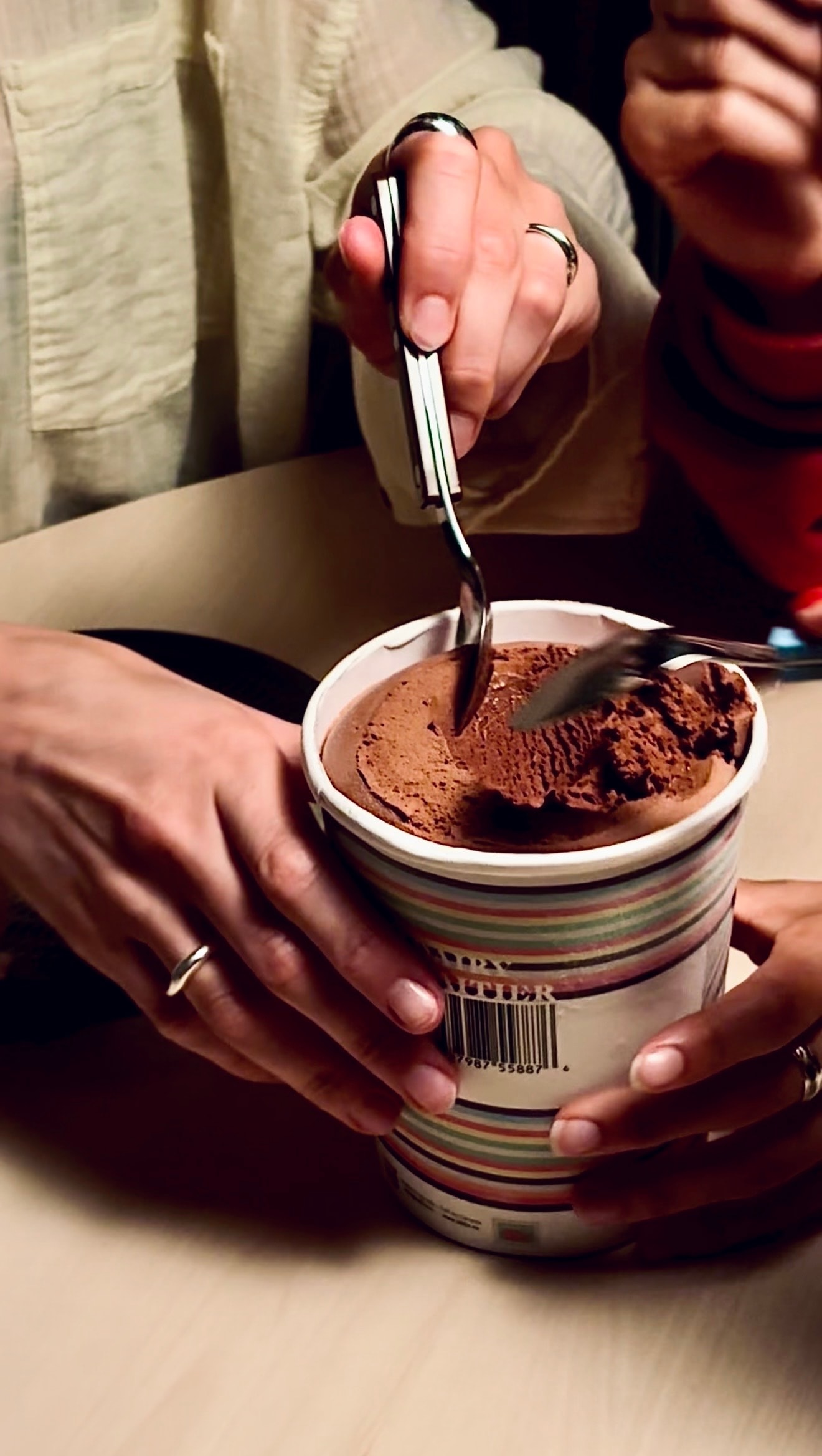 Dark chocolate frozen dessert nutrition facts