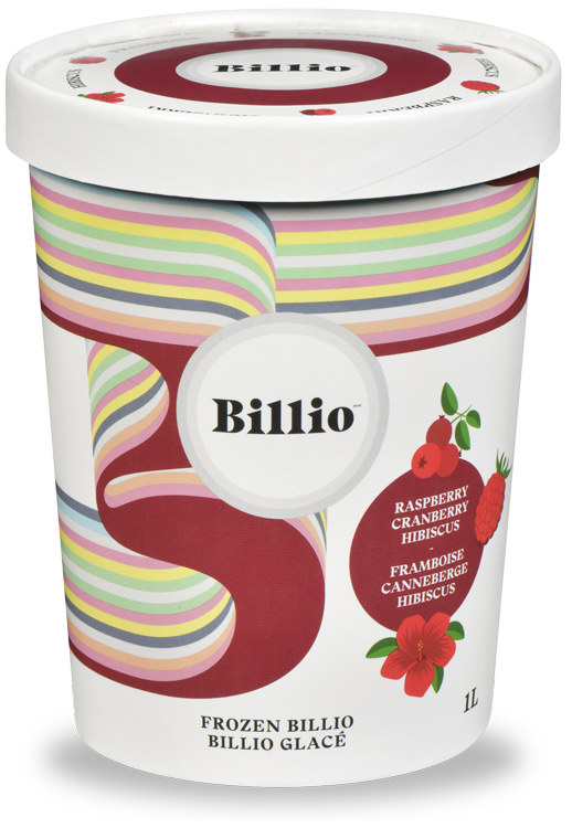 Billio Glacé FRAMBOISE CANNEBERGE HIBISCUS